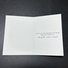 Load image into Gallery viewer, Hockey Team Manager Thank You Card