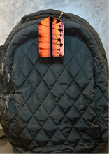 Load image into Gallery viewer, Palm Trees Rectangle luggage tag w/steel cable ring