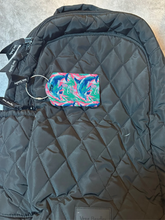 Load image into Gallery viewer, Sea Creature Rectangle luggage tag w/steel cable ring