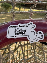 Load image into Gallery viewer, Massachusetts State Hockey Mom Magnet