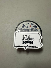 Load image into Gallery viewer, Pennsylvania State Hockey Mom Magnet