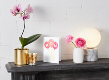 Load image into Gallery viewer, Mom Balloon Mother's Day Card, Pink Minimalist Greeting, Modern Design (5x7 Inch)