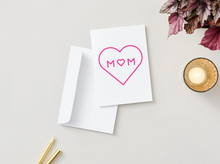 Load image into Gallery viewer, Funny Sports Mom Mother's Day Card, Loudest Mom in Stands (5x7 Inch)