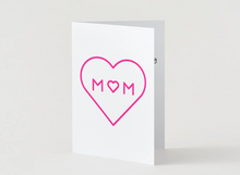 Load image into Gallery viewer, Funny Sports Mom Mother's Day Card, Loudest Mom in Stands (5x7 Inch)
