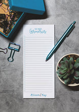 Load image into Gallery viewer, We need groceries magnetic notepad