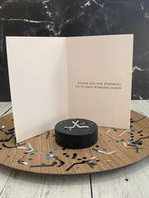 Load image into Gallery viewer, Hockey Coach Thank you Card