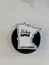 Load image into Gallery viewer, Minnesota State Hockey Mom Magnet