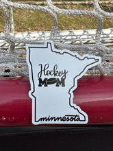 Load image into Gallery viewer, Minnesota State Hockey Mom Magnet