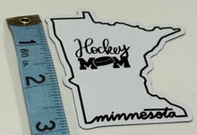 Load image into Gallery viewer, Minnesota State Hockey Mom Magnet