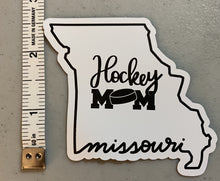 Load image into Gallery viewer, Missouri State Hockey Mom Magnet