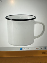 Load image into Gallery viewer, Custom 12oz Ceramic Enamel Mug
