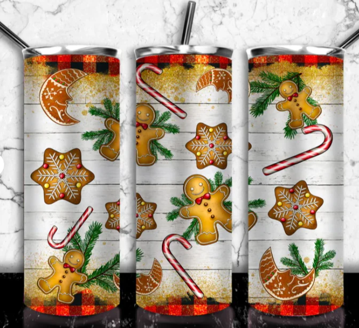 Christmas cookie Tumbler