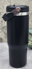 Load image into Gallery viewer, Custom Powder Coated 30oz Sports Bottle With Top Handle

