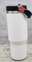 Load image into Gallery viewer, Custom Powder Coated 30oz Sports Bottle With Top Handle
