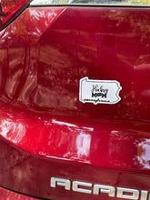 Load image into Gallery viewer, Pennsylvania State Hockey Mom Magnet
