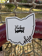 Load image into Gallery viewer, Ohio State Hockey Mom Magnet
