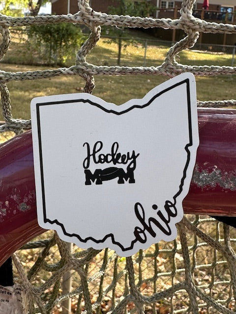 Ohio State Hockey Mom Magnet