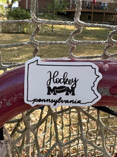 Load image into Gallery viewer, Pennsylvania State Hockey Mom Magnet
