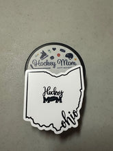 Load image into Gallery viewer, Ohio State Hockey Mom Magnet
