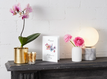 Load image into Gallery viewer, Floral Watercolor Mother's Day Card for Mom, Elegant Greeting Card (5x7)
