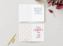 Load image into Gallery viewer, Romantic Mother's Day Card for Wife, Happy Love (5x7 Inch)

