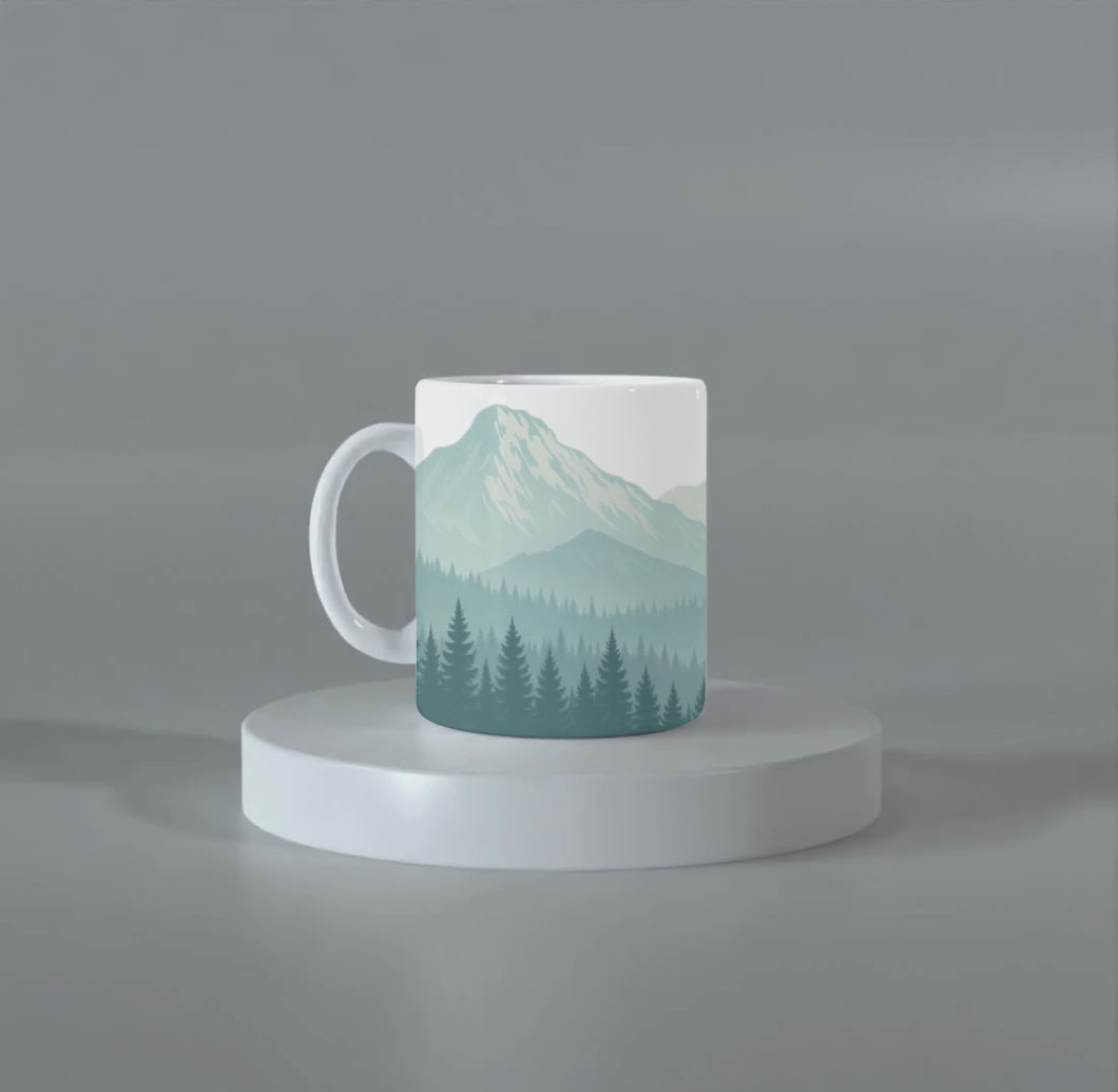 Custom 12oz Ceramic Enamel Mug